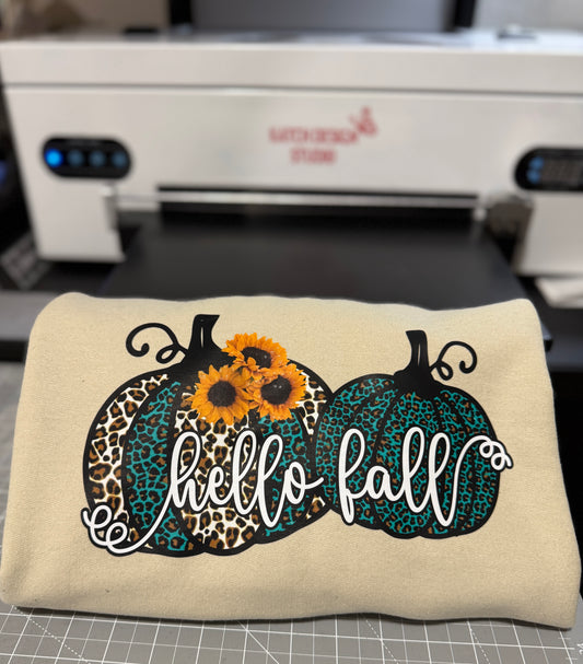 Graphic Sweatshirt “Hello Fall”
