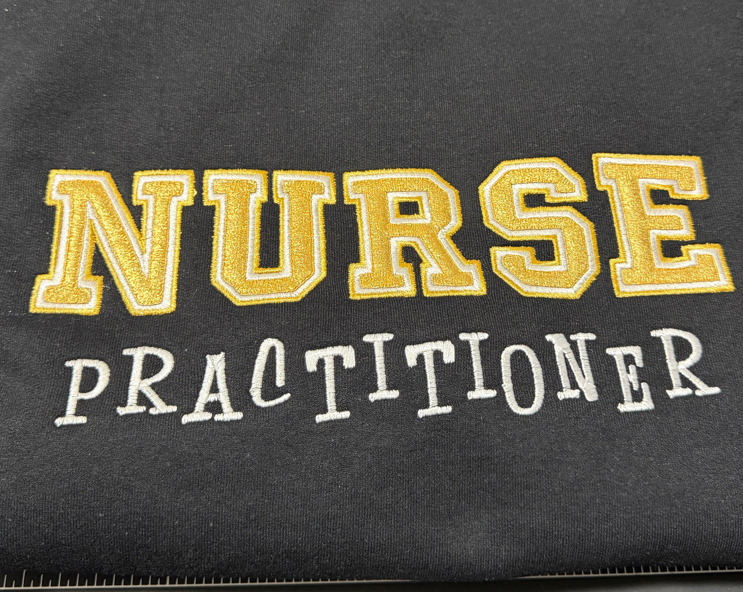 Embroidered Custom Nurse Practitioner Sweatshirt