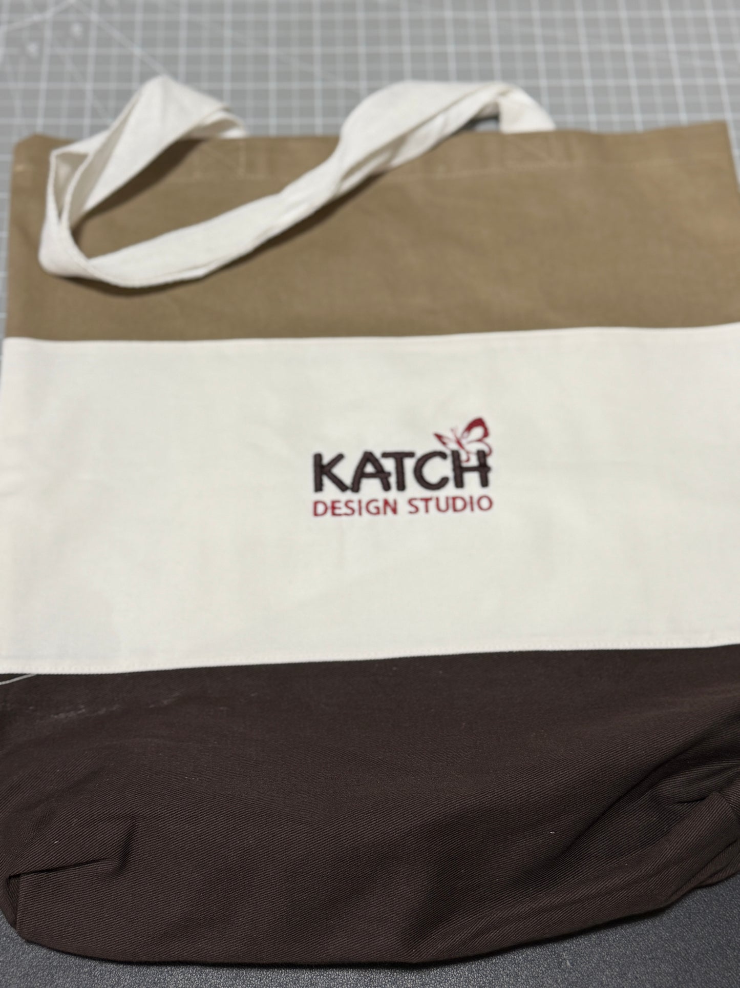Personalized Two-toned Canvas Bags