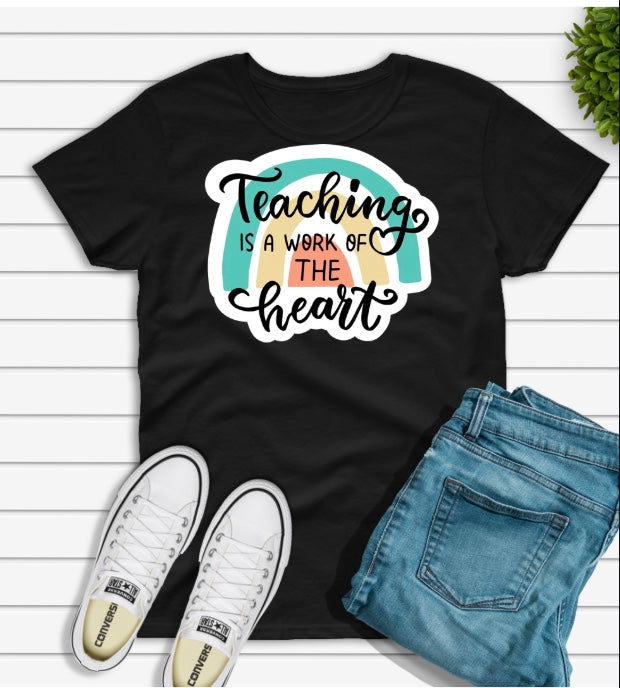 DTF Graphics-Teacher is a work of the heart