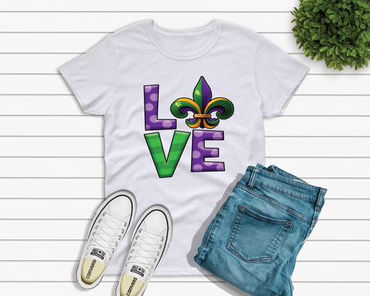 MARDI GRAS THEMED TSHIRTS