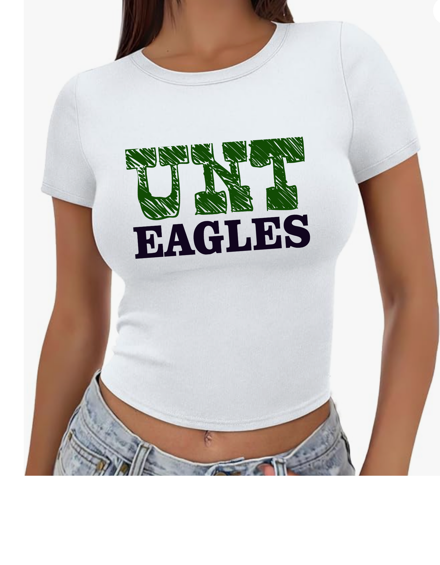 Rep Your School Themed Crop Tops