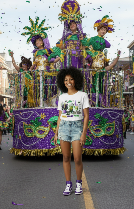 MARDI GRAS THEMED -DTF IMAGES
