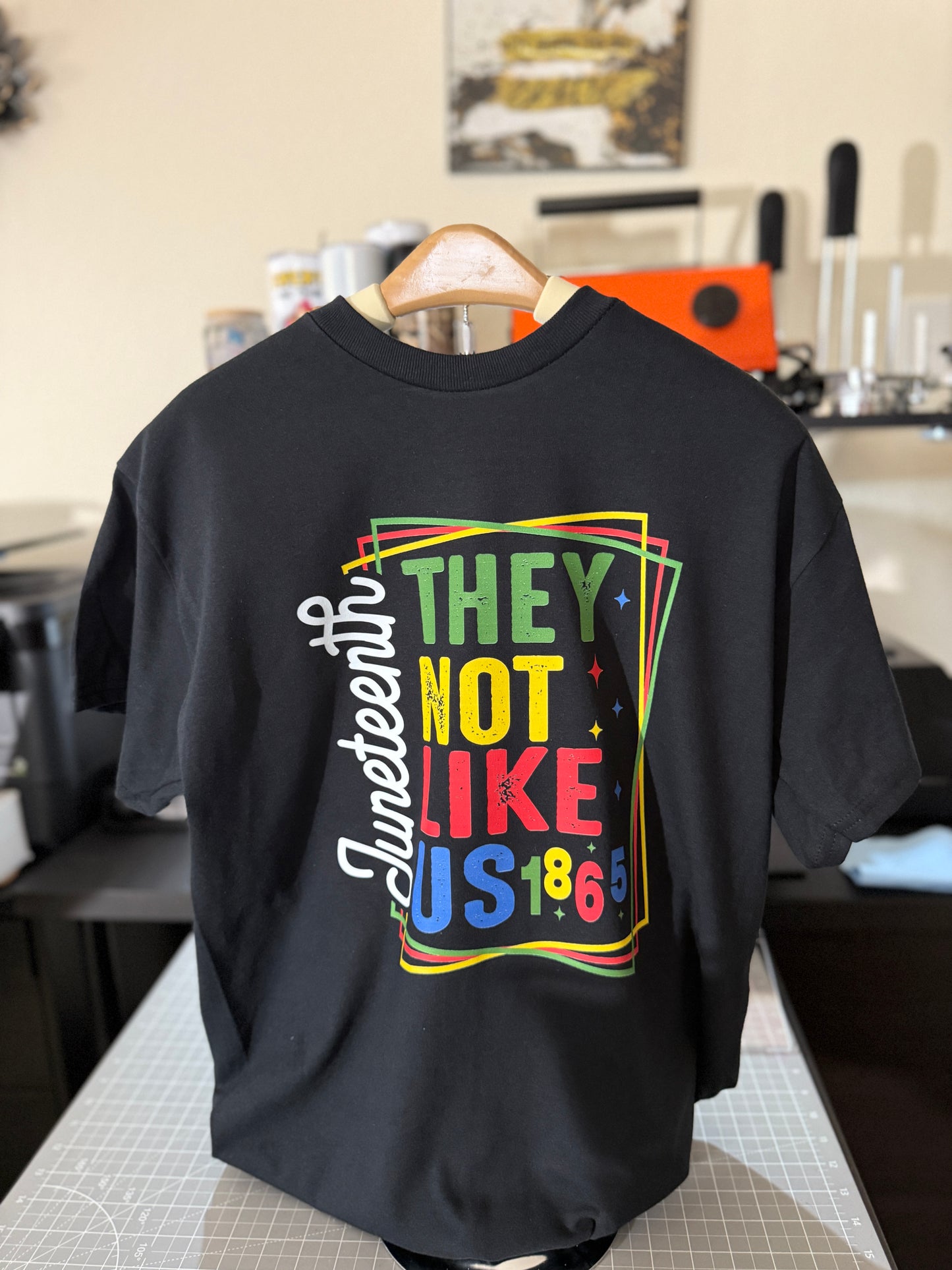 Juneteenth “Not Like Us” Graphic Tshirt