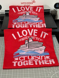 Crusing Couples Tshirt Set