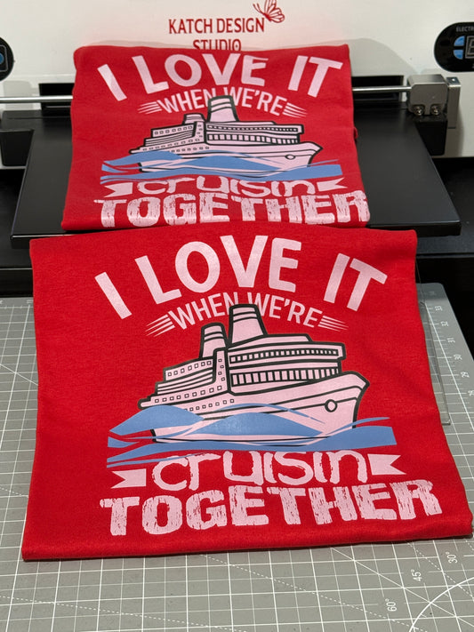 Crusing Couples Tshirt Set
